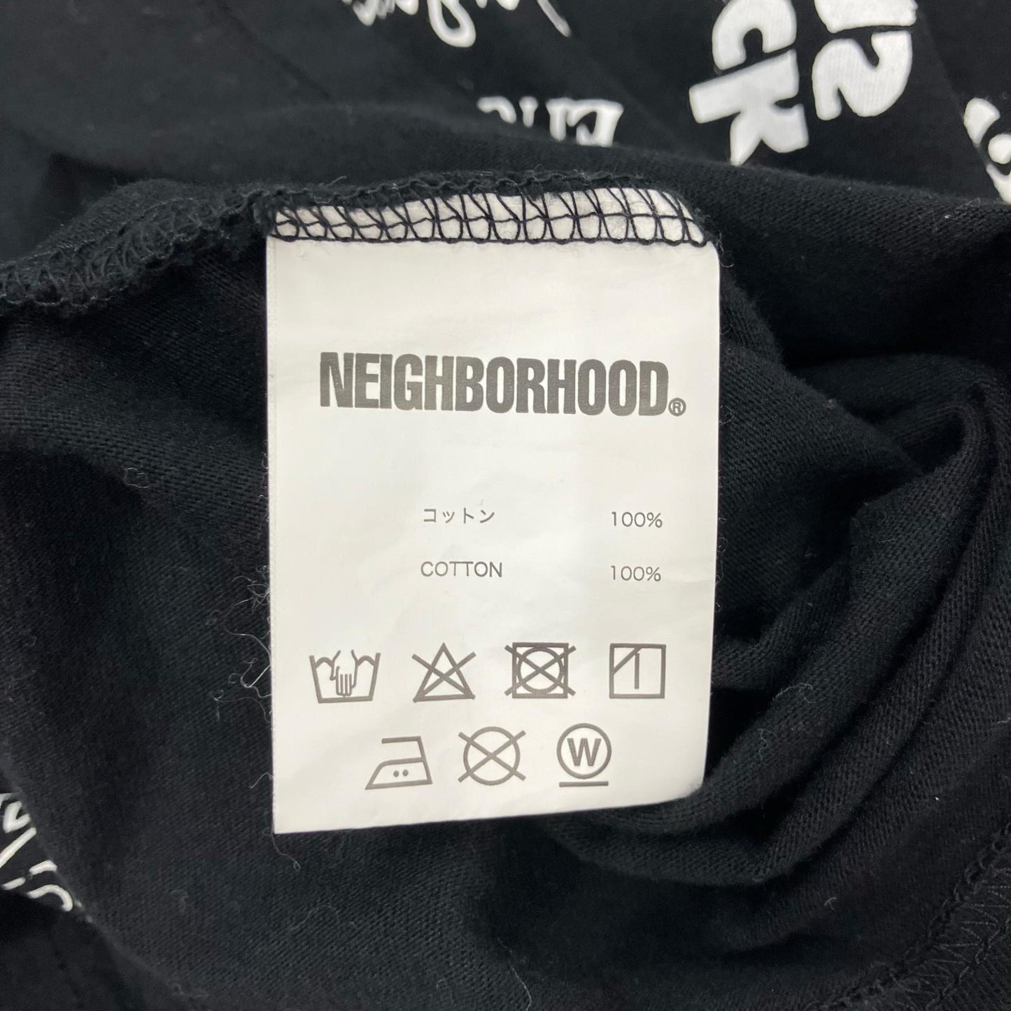 NEIGHBORHOOD | ネイバーフッド 長袖Ｔシャツ ブラック サイズ：M【イオン広店】