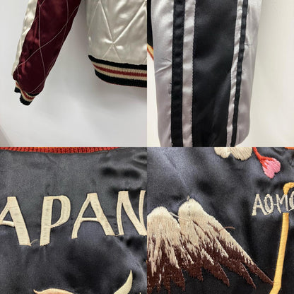 TAILOR TOYO(東洋エンタープライズ) | テイラートウヨウテイラートーヨー リバーシブルスカジャン スーベニアジャケット TT0931 ブラック サイズ：L【イオン広店】