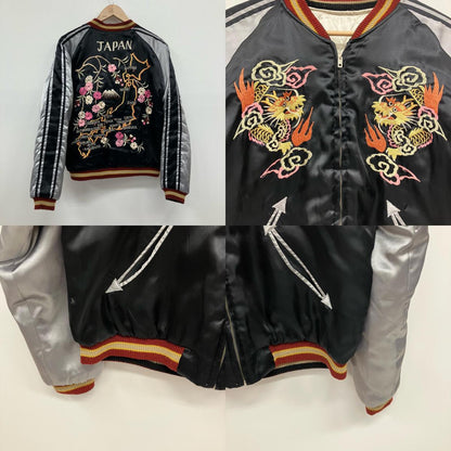 TAILOR TOYO(東洋エンタープライズ) | テイラートウヨウテイラートーヨー リバーシブルスカジャン スーベニアジャケット TT0931 ブラック サイズ：L【イオン広店】