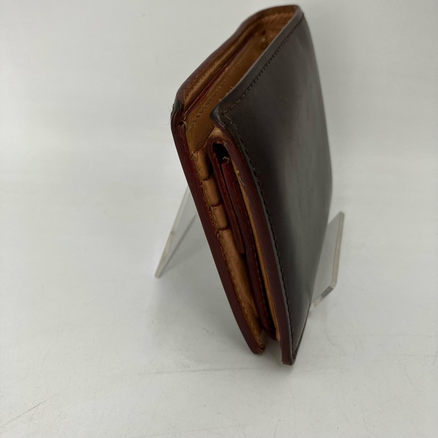 GANZO | ガンゾ 二つ折り財布 ブラウン【イオン広店】