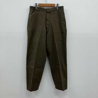 YAECA | ヤエカ チノワイドテーパード パンツ 14609 オリーブ【イオン広店】
