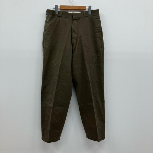 YAECA | ヤエカ チノワイドテーパード パンツ 14609 オリーブ【イオン広店】