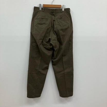 YAECA | ヤエカ チノワイドテーパード パンツ 14609 オリーブ【イオン広店】