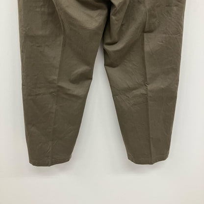 YAECA | ヤエカ チノワイドテーパード パンツ 14609 オリーブ【イオン広店】