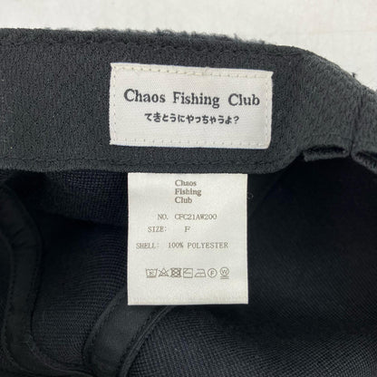 CHAOS FISHING CLUB | カオスフィッシングクラブ キャップ ブラック【イオン広店】