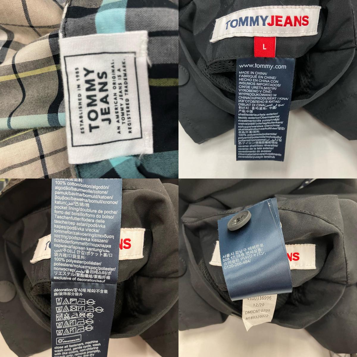 TOMMY JEANS | トミージーンズ その他アウター ブラック サイズ：L【イオン広店】