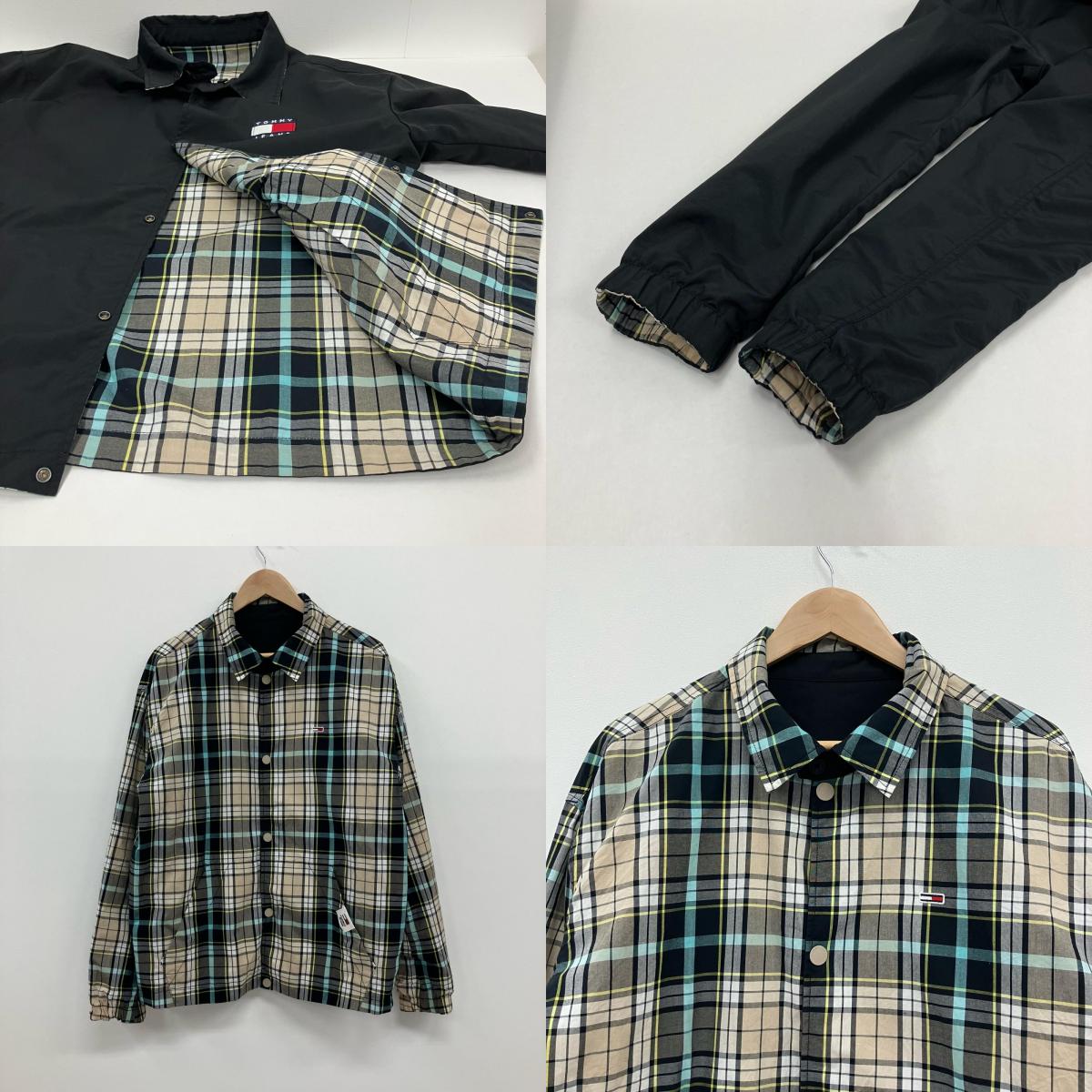 TOMMY JEANS | トミージーンズ その他アウター ブラック サイズ：L【イオン広店】
