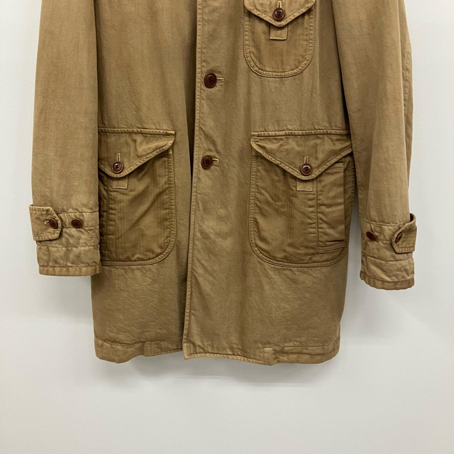 JUNYA WATANABE COMME des GARCONS MAN | ジュンヤワタナベコムデギャルソンマン 製品染めコート その他アウター WL-C023 ベージュ サイズ：XS【イオン広店】