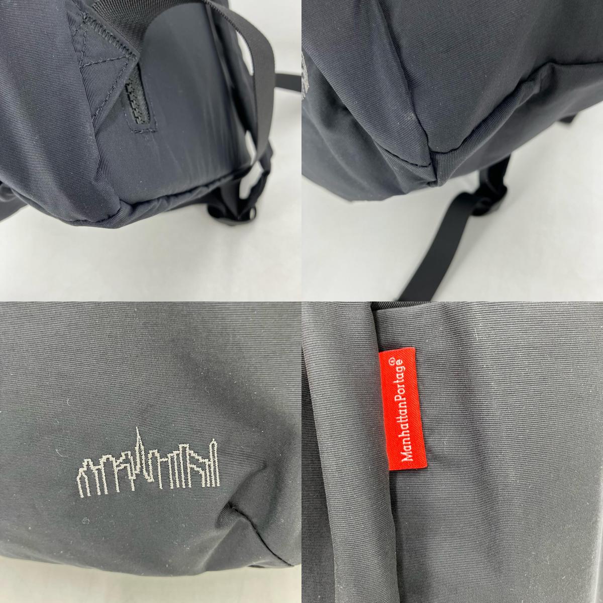 Manhattan Portage | マンハッタンポーテージ Queensboro Backpack リュック・デイパック 2286-BP-TS ブラック【イオン広店】