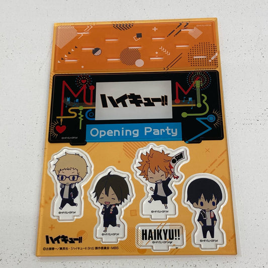 その他ホビー ハイキュー MBSアニメフェス アクリルジオラマ Opening Party【イオン広店】