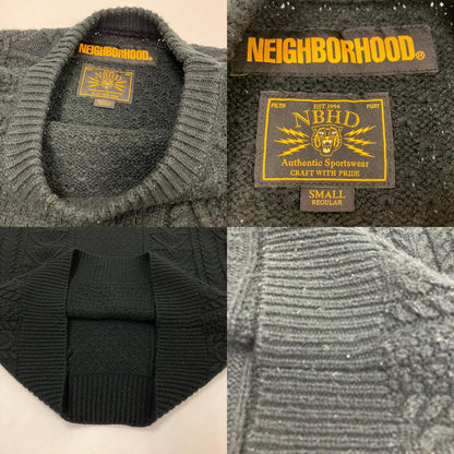 NEIGHBORHOOD | ネイバーフッド セーター 182MANH-KNM04 ブラック サイズ：S【イオン広店】