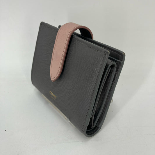 CELINE | セリーヌ 二つ折り財布 グレー【イオン広店】
