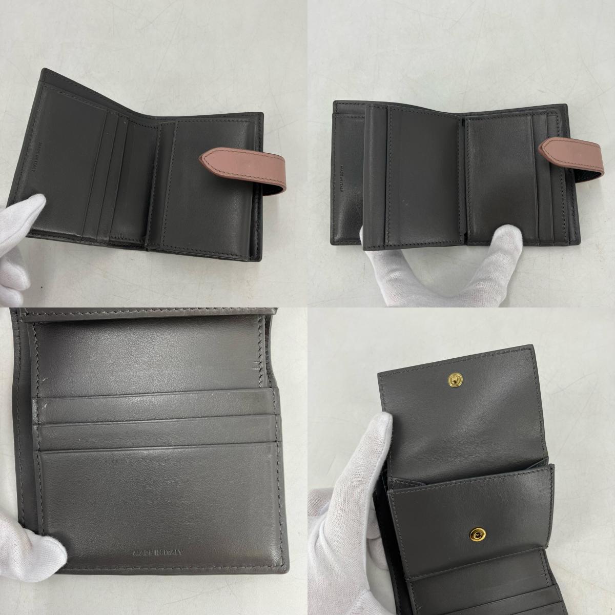 CELINE | セリーヌ 二つ折り財布 グレー【イオン広店】