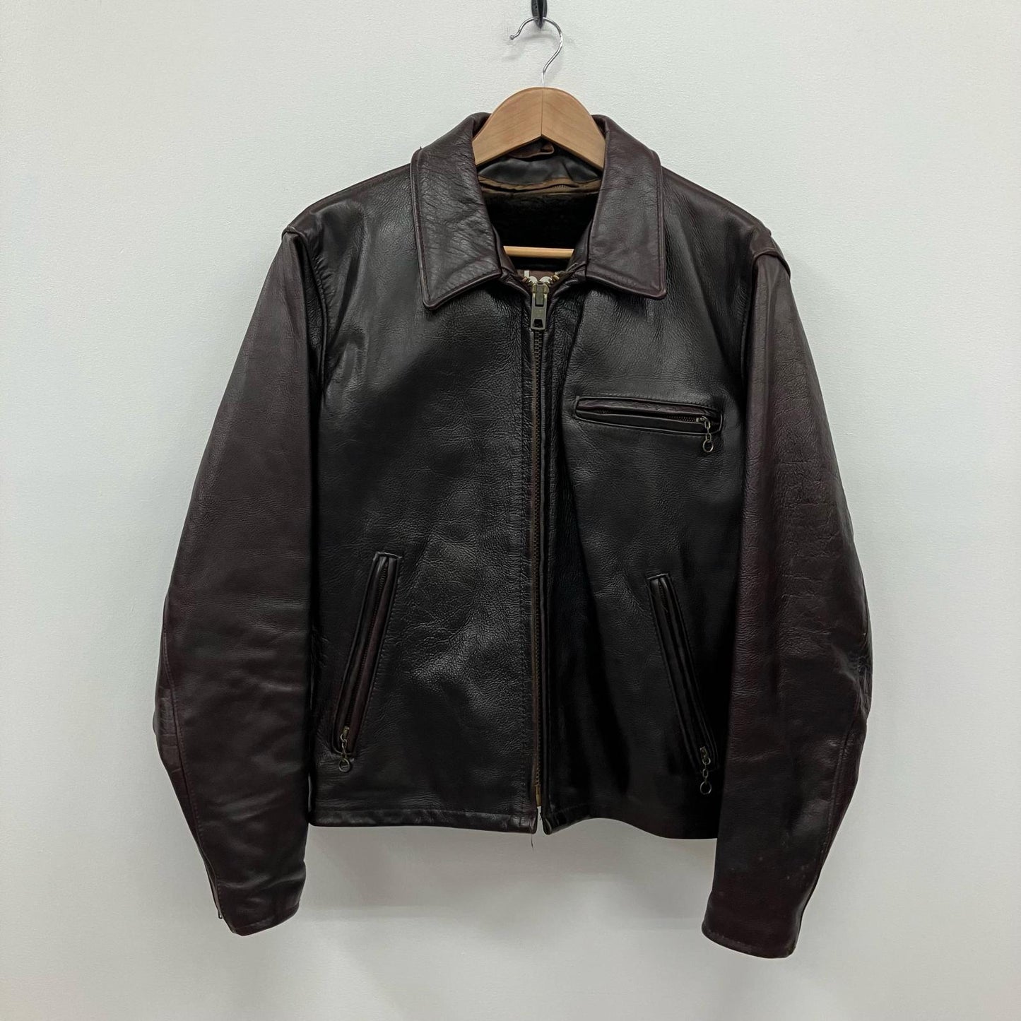 schott | ショット レザー ブラウン サイズ：36【イオン広店】