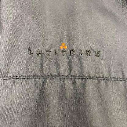 LET IT RIDE | レットイットライド ナイロンジャケット ブラック サイズ：XL【イオン広店】