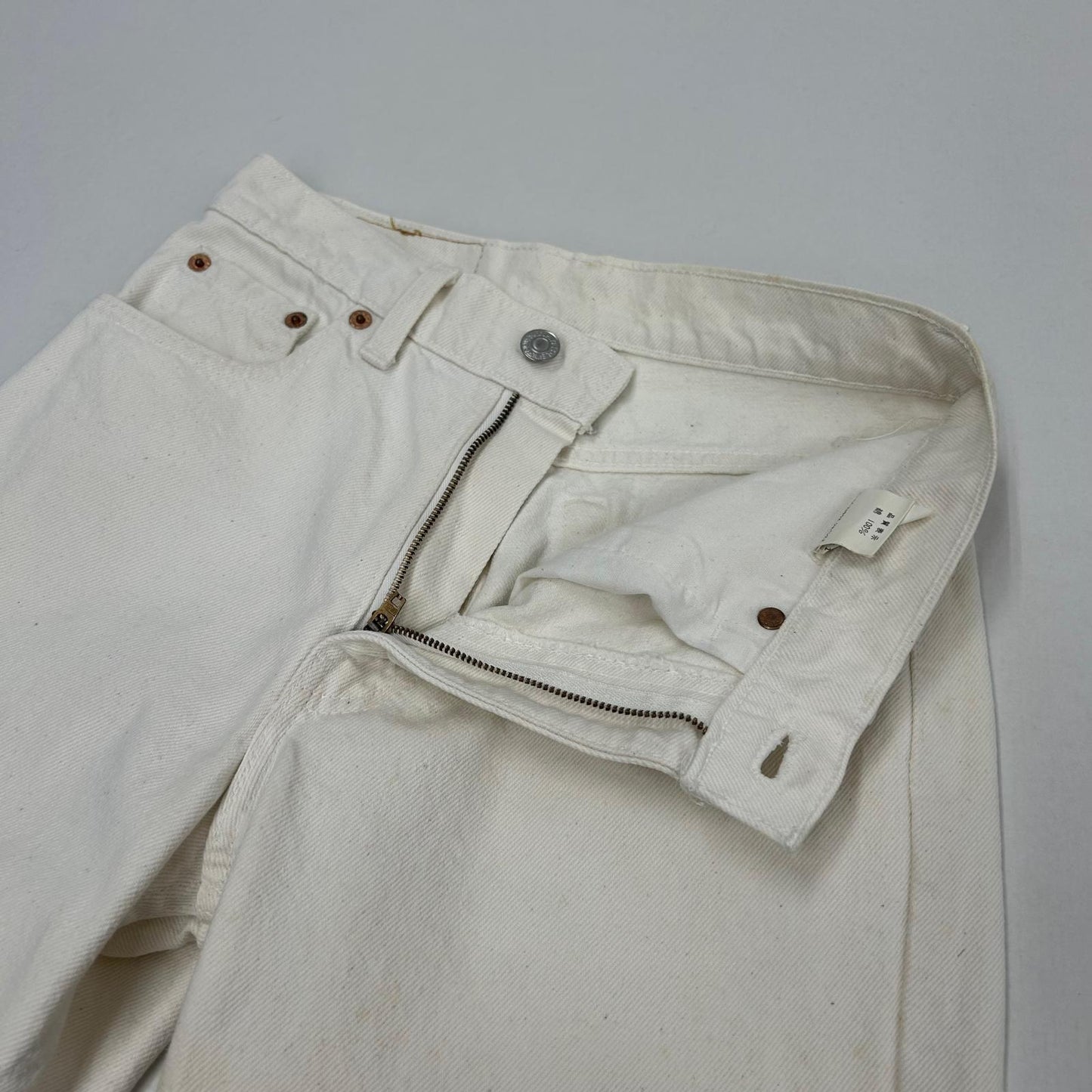 Levi's | リーバイス 510 ボタン裏525 デニムパンツ ホワイト サイズ：28【イオン広店】