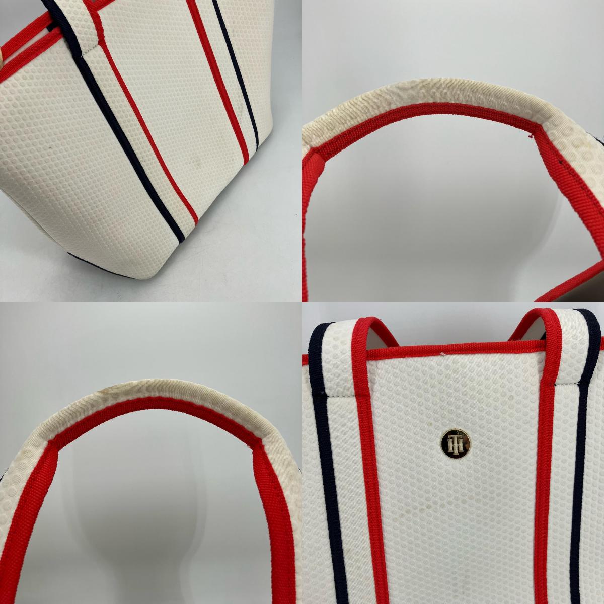 TOMMY HILFIGER | トミーヒルフィガー トートバッグ ホワイト【イオン広店】