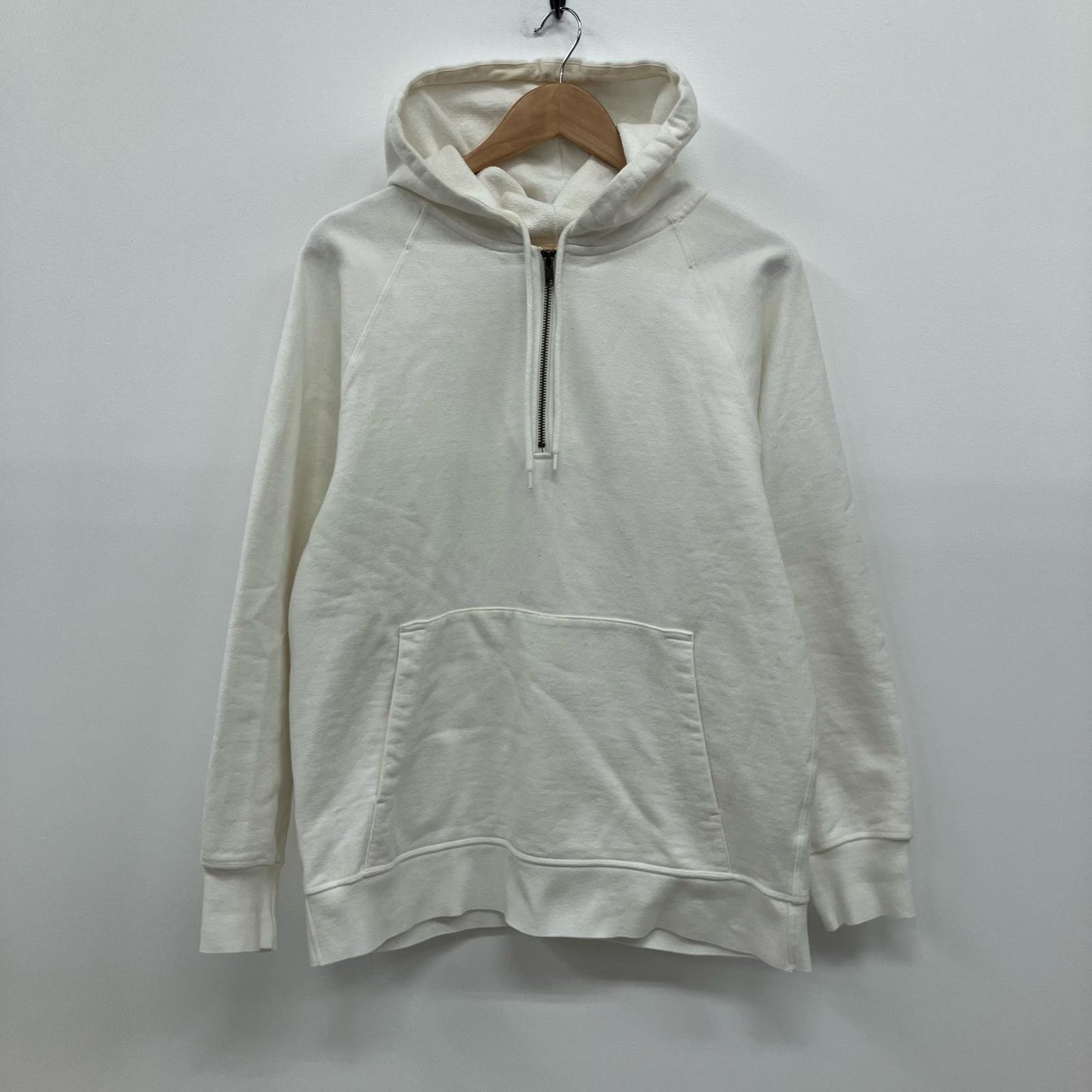 MHL | エムエイチエル SOFT COTTON DRILL パーカー 596-3166502 ホワイト サイズ：M【イオン広店】