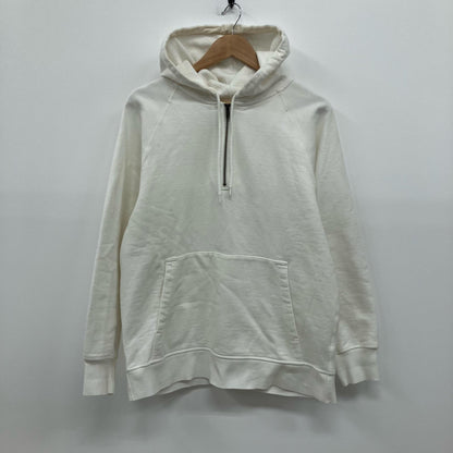 MHL | エムエイチエル SOFT COTTON DRILL パーカー 596-3166502 ホワイト サイズ：M【イオン広店】