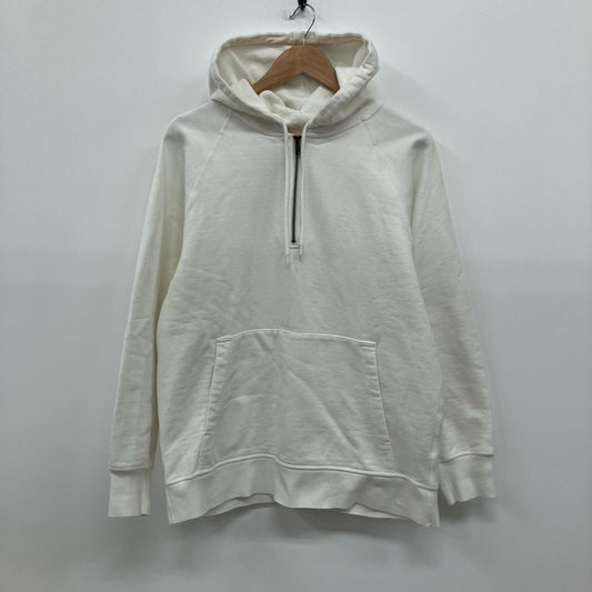 MHL | エムエイチエル SOFT COTTON DRILL パーカー 596-3166502 ホワイト サイズ：M【イオン広店】