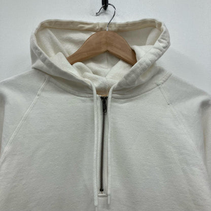 MHL | エムエイチエル SOFT COTTON DRILL パーカー 596-3166502 ホワイト サイズ：M【イオン広店】
