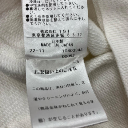MHL | エムエイチエル SOFT COTTON DRILL パーカー 596-3166502 ホワイト サイズ：M【イオン広店】