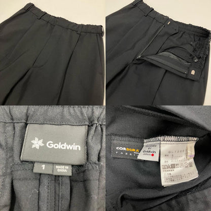 GOLDWIN | ゴールドウィン Pin Tuck Wool Pants パンツ GL73561 ブラック サイズ：1【イオン広店】