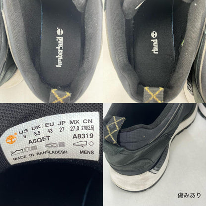 Timberland | ティンバーランド FIELD TREKKER LOW スニーカー A8319 ブラック 27cm【イオン広店】