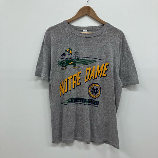 Champion | チャンピオン ノートルダム大学 半袖Ｔシャツ グレー サイズ：XL【イオン広店】