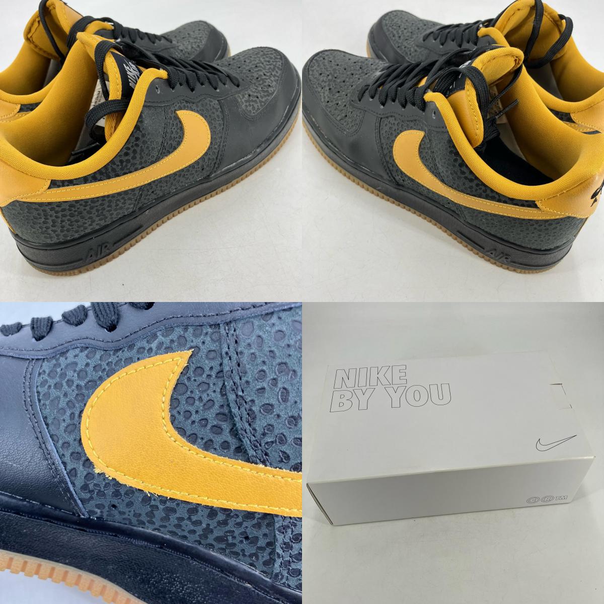 NIKE | ナイキ AIR FORCE 1 LOW BY YOU スニーカー DH7128-991 ブラック 27.5cm【イオン広店】