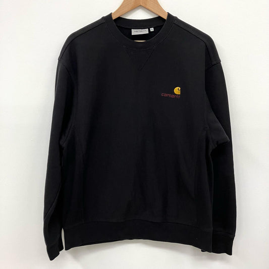 Carhartt WIP | カーハートダブリューアイピー AMERICAN SCRIPT SWEAT スウェット I025475.89.XX.03 ブラック サイズ：M【イオン広店】