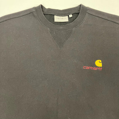 Carhartt WIP | カーハートダブリューアイピー AMERICAN SCRIPT SWEAT スウェット I025475.89.XX.03 ブラック サイズ：M【イオン広店】