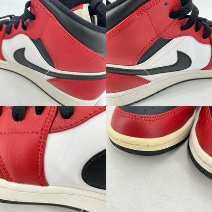 NIKE AIR JORDAN | ナイキ　エアー　ジョーダン Air Jordan 1 Mid Chicago Black Toe スニーカー 554724-069 レッド 27.5cm【イオン広店】
