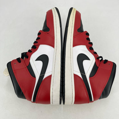 NIKE AIR JORDAN | ナイキ　エアー　ジョーダン Air Jordan 1 Mid Chicago Black Toe スニーカー 554724-069 レッド 27.5cm【イオン広店】