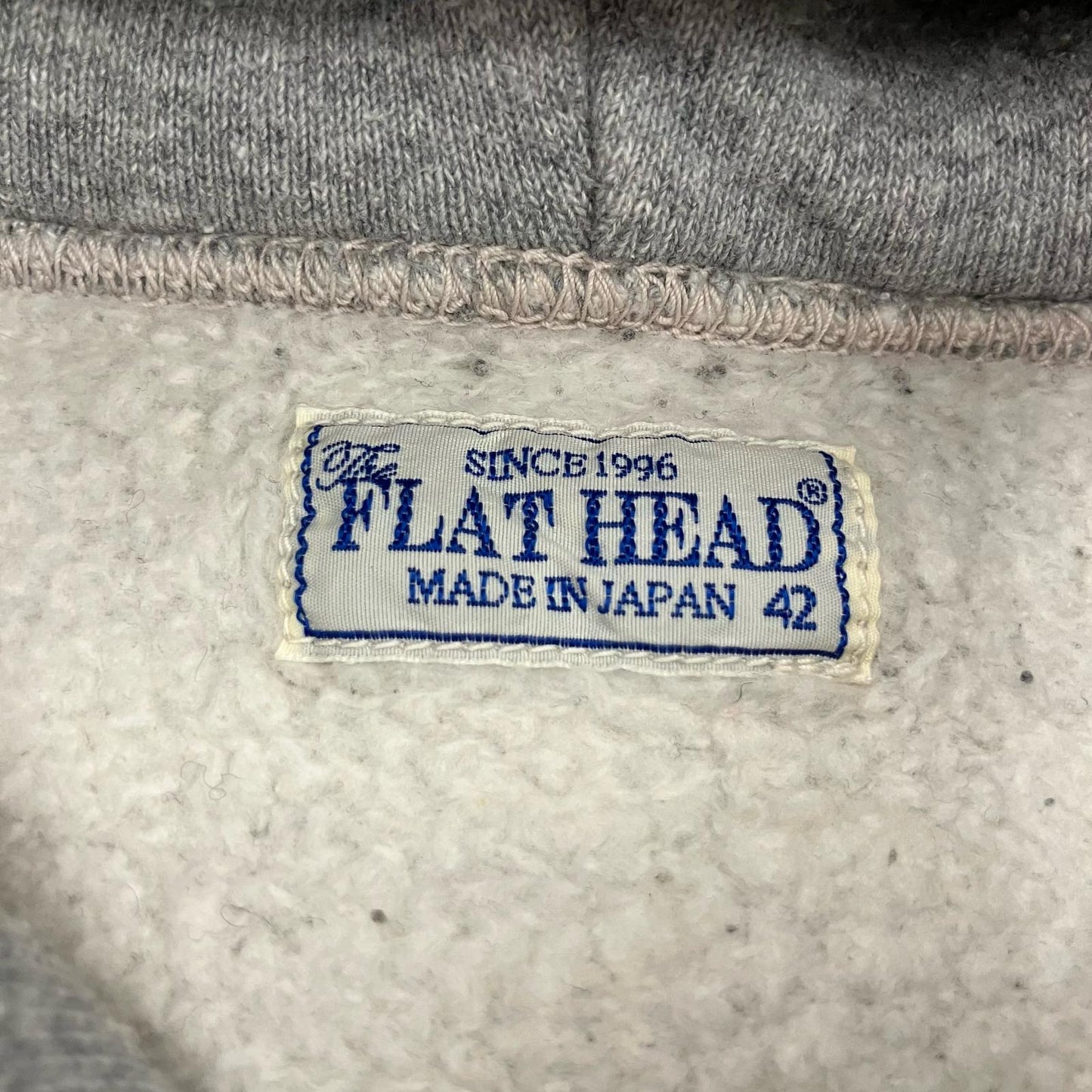 THE FLAT HEAD | ザフラットヘッド パーカー SPECIALCUSTOMDENIMWESTERN L/S グレー サイズ：42【イオン広店】