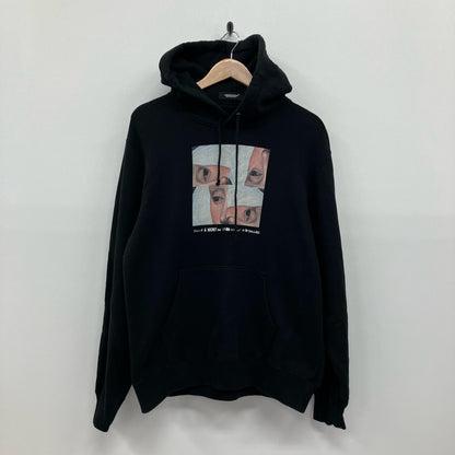 UNDERCOVER | アンダーカバー 4eyeshoodie Faces Hoodie パーカー UC2A4894-1 ブラック サイズ：3【イオン広店】