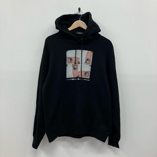 UNDERCOVER | アンダーカバー 4eyeshoodie Faces Hoodie パーカー UC2A4894-1 ブラック サイズ：3【イオン広店】