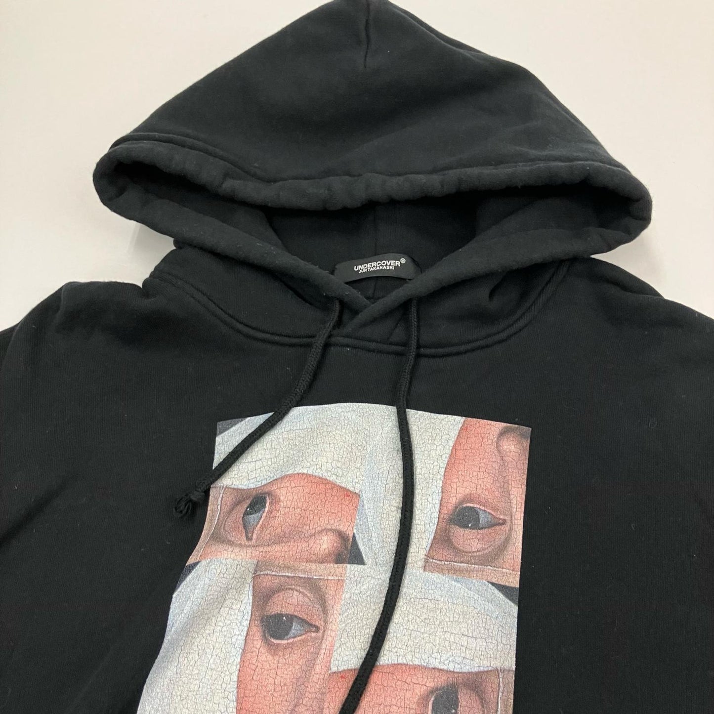 UNDERCOVER | アンダーカバー 4eyeshoodie Faces Hoodie パーカー UC2A4894-1 ブラック サイズ：3【イオン広店】