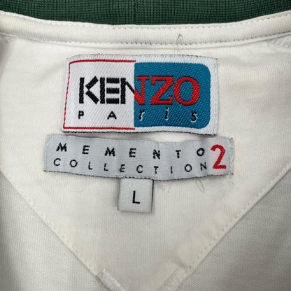 KENZO | ケンゾー Bamboo Tiger Tee 半袖Ｔシャツ F855TS01940E ホワイト サイズ：L【イオン広店】