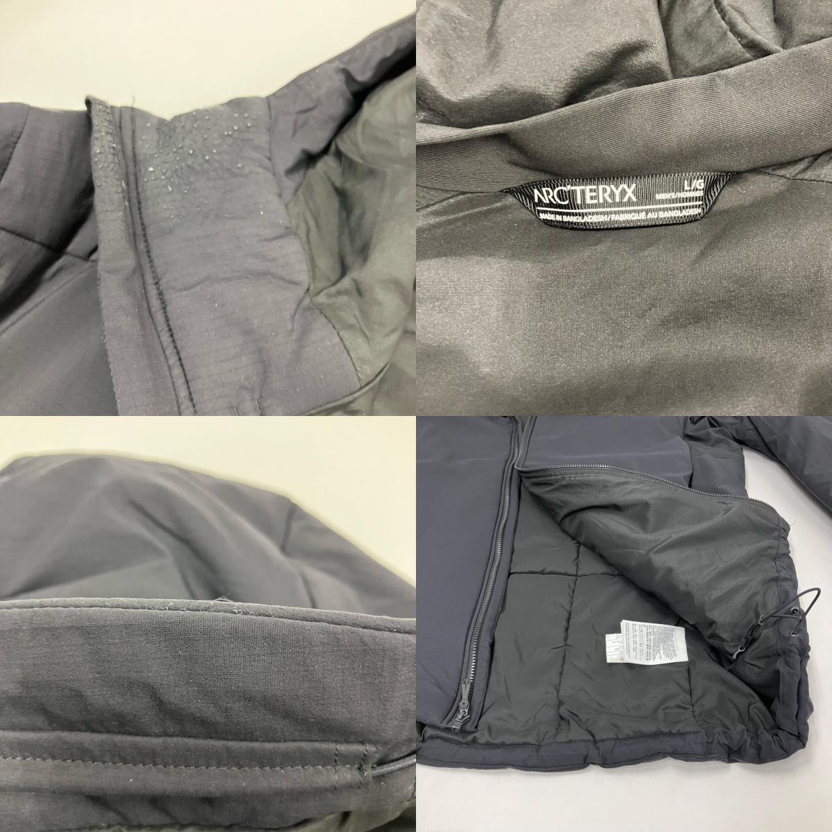ARC'TERYX | アークテリクス ATOM AR HOODY ダウンジャケット 24105-135467 ブラック サイズ：L【イオン広店】
