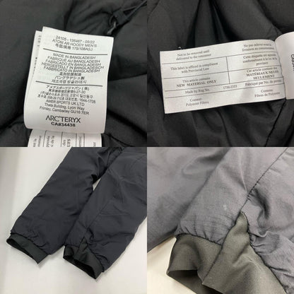 ARC'TERYX | アークテリクス ATOM AR HOODY ダウンジャケット 24105-135467 ブラック サイズ：L【イオン広店】