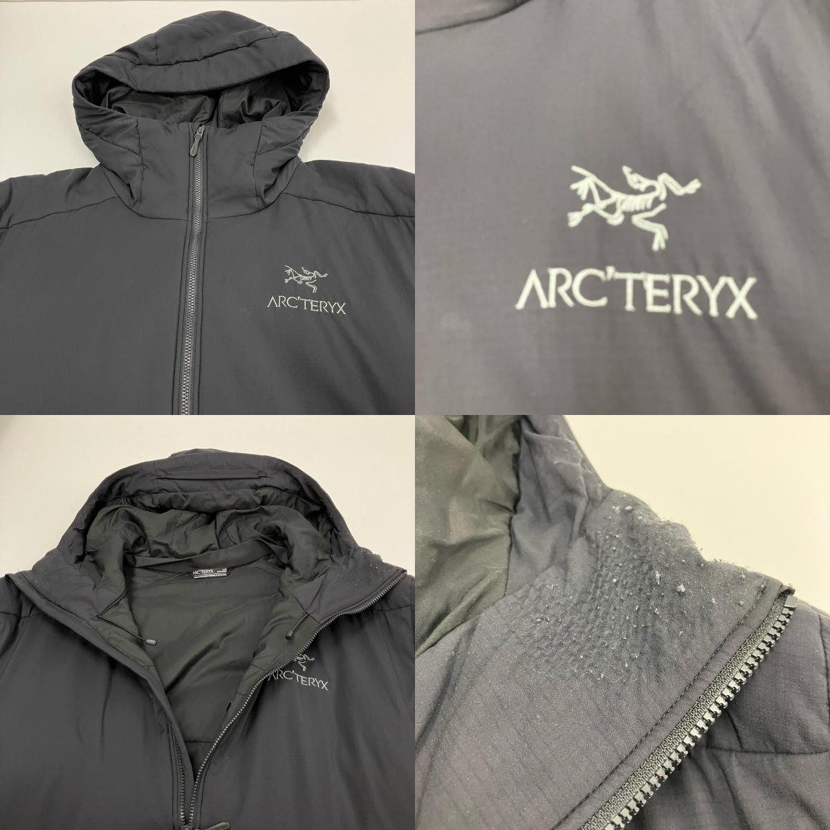 ARC'TERYX | アークテリクス ATOM AR HOODY ダウンジャケット 24105-135467 ブラック サイズ：L【イオン広店】