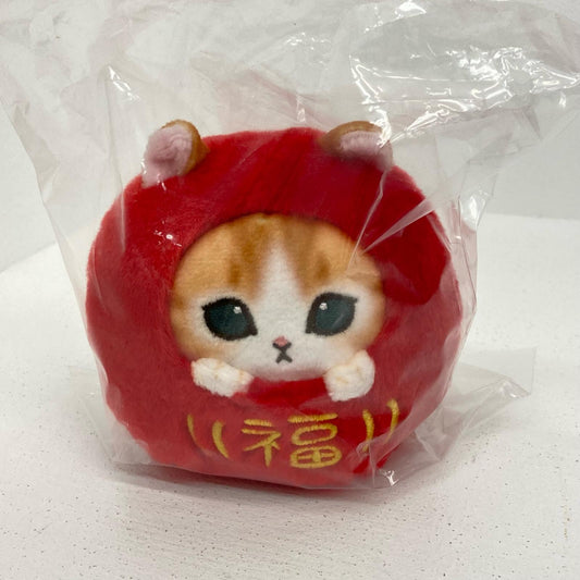 ぬいぐるみ だるまにゃんこ 手乗りぬいぐるみ mofusand だるまにゃんこ【イオン広店】