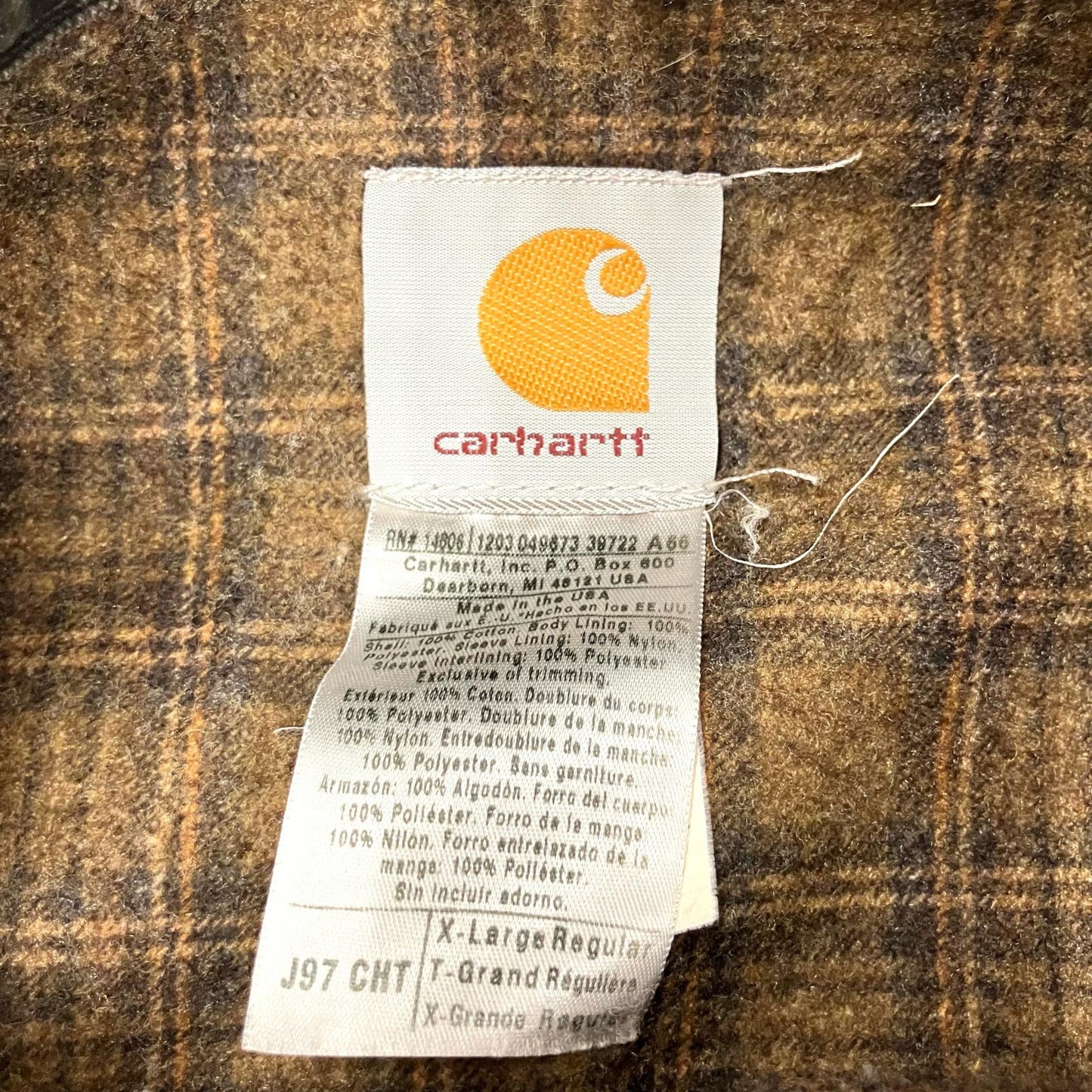 Carhartt | カーハート デトロイトジャケット その他アウター J97 ブラウン サイズ：XL【イオン広店】