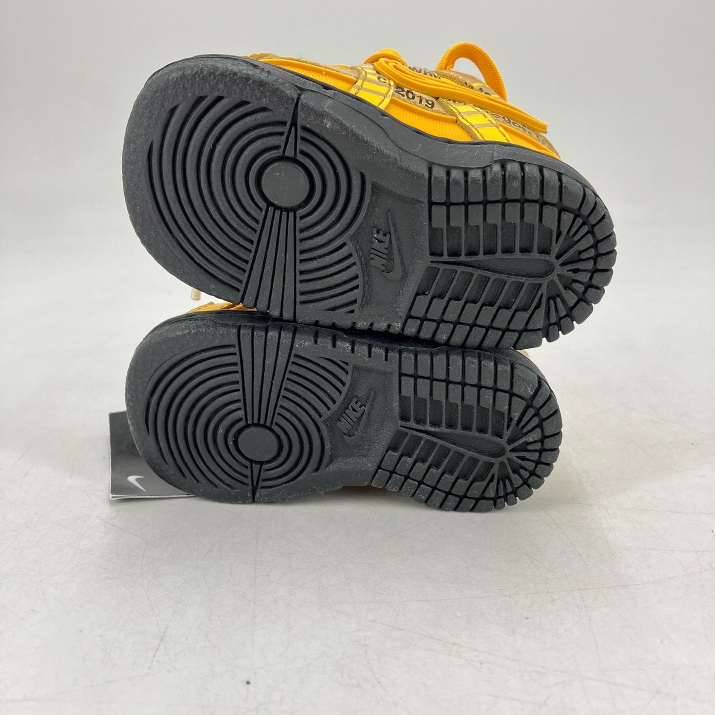 NIKE | ナイキ Off-White × Nike TD Air Rubber Dunk スニーカー CW7444-700 イエロー【イオン広店】