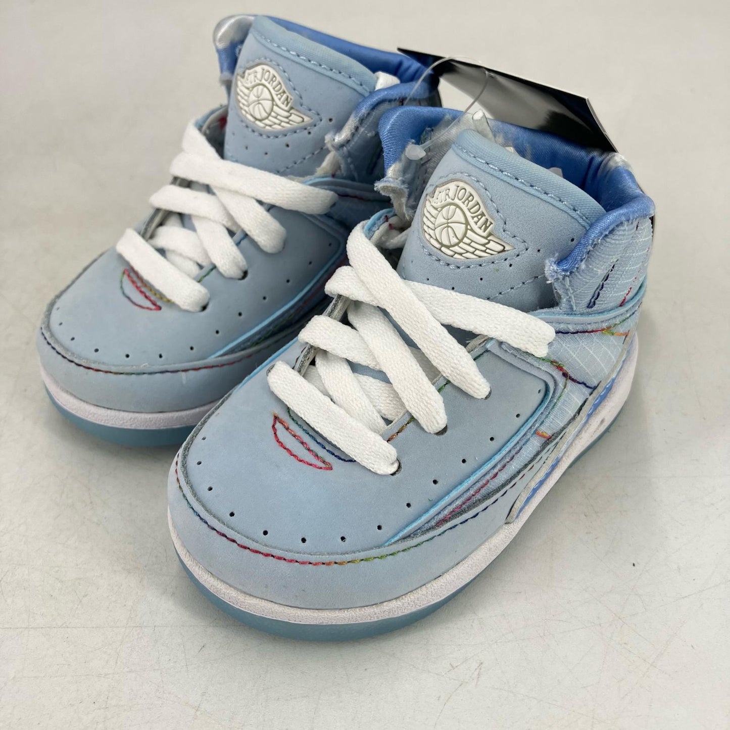 NIKE AIR JORDAN | ナイキ　エアー　ジョーダン J Balvin × Nike TD Air Jordan 2 Retro SP スニーカー DQ7692-419 ライトブルー【イオン広店】