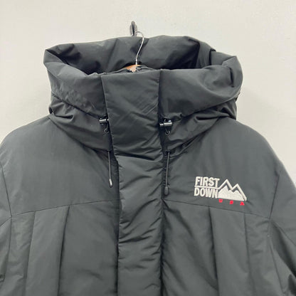 FIRST DOWN | ファーストダウン WRAP DOWN PARKA ダウンジャケット F542005 ブラック サイズ：L【イオン広店】