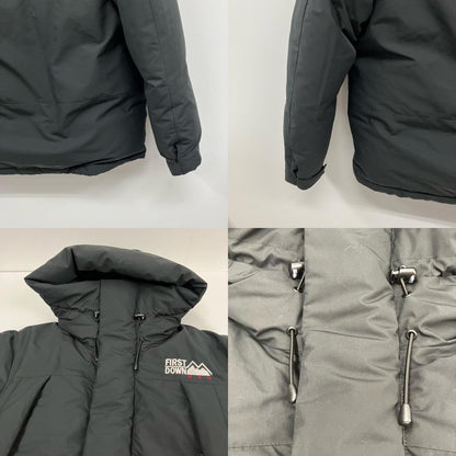 FIRST DOWN | ファーストダウン WRAP DOWN PARKA ダウンジャケット F542005 ブラック サイズ：L【イオン広店】