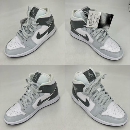 NIKE AIR JORDAN | ナイキ　エアー　ジョーダン Women's Air Jordan 1 Mid スニーカー BQ6472-113 グレー 24cm【イオン広店】