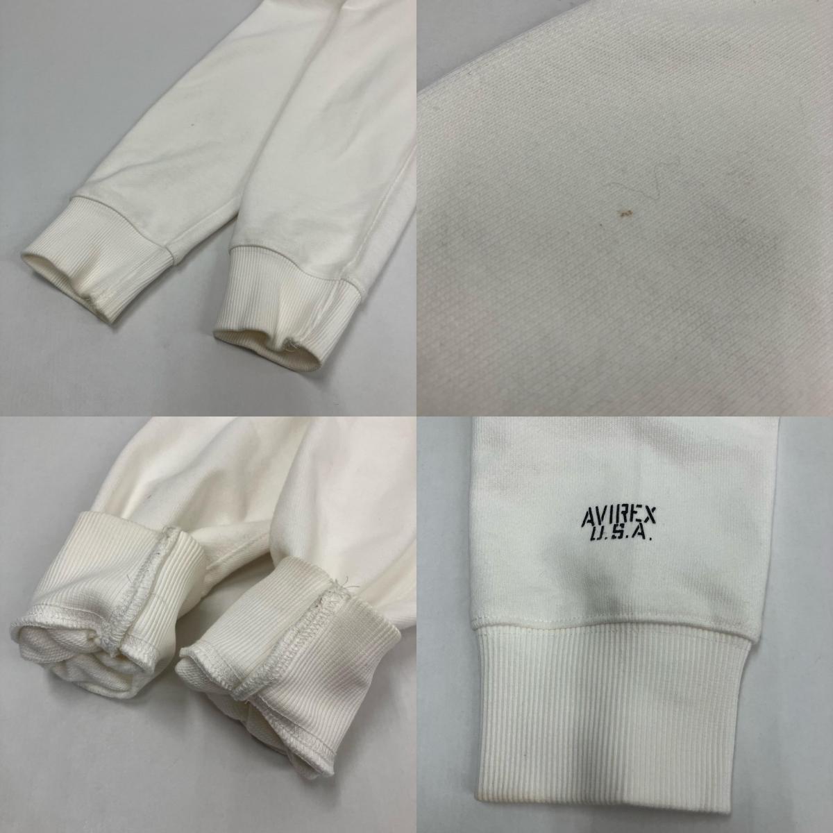 AVIREX | アヴィレックス DAILY ZIP PARKA パーカー 6193594 ホワイト サイズ：M【イオン広店】